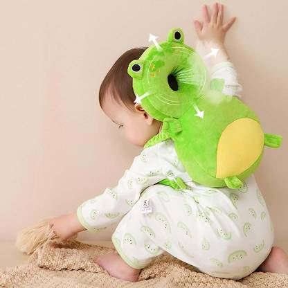 Coussin bébé - OreillerProtectionBébé™ - Grenouille - Le Nid Bébé