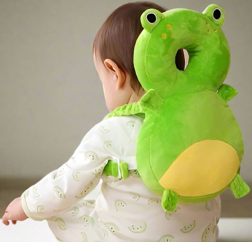 Coussin bébé - OreillerProtectionBébé™ - Grenouille - Le Nid Bébé