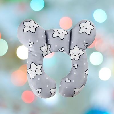 Coussin Bébé - BabyTravelPillow™ - Etoiles - Le Nid Bébé