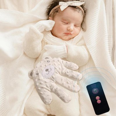 Oreiller Bébé - CalmHand™ - Ours Blanc - Le Nid Bébé