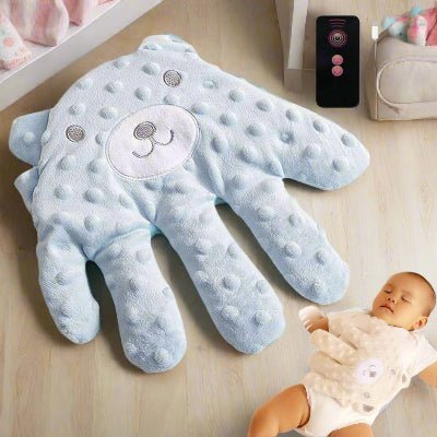 Oreiller Bébé - CalmHand™ - Ours Bleu - Le Nid Bébé