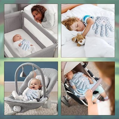 Oreiller Bébé - CalmHand™ - Ours Bleu - Le Nid Bébé