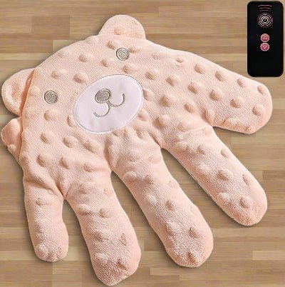 Oreiller Bébé - CalmHand™ - Ours Rose - Le Nid Bébé